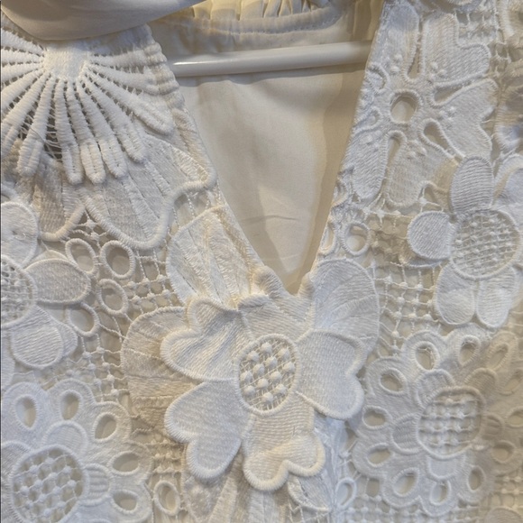 Tuckernuck Floral Lace White Dress - Picture 8 of 10